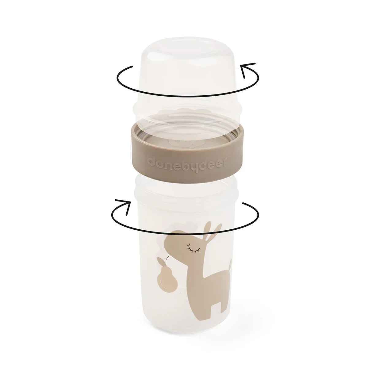 Done by Deer® To Go snack container L Lalee Sand - Image 3