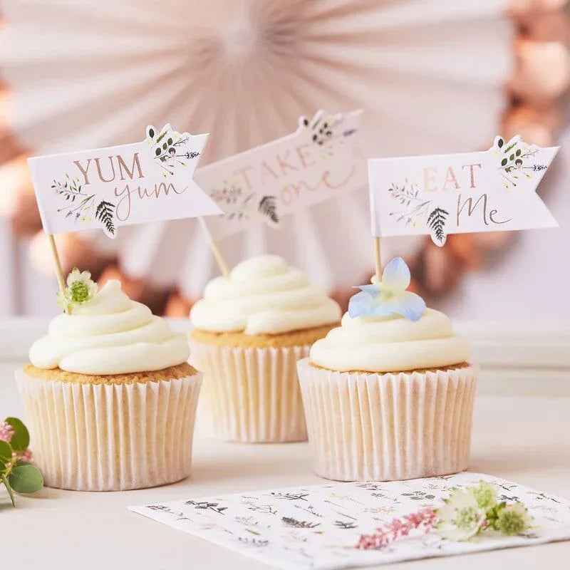Ginger Ray® Afternoon Tey Cupcake Toppers