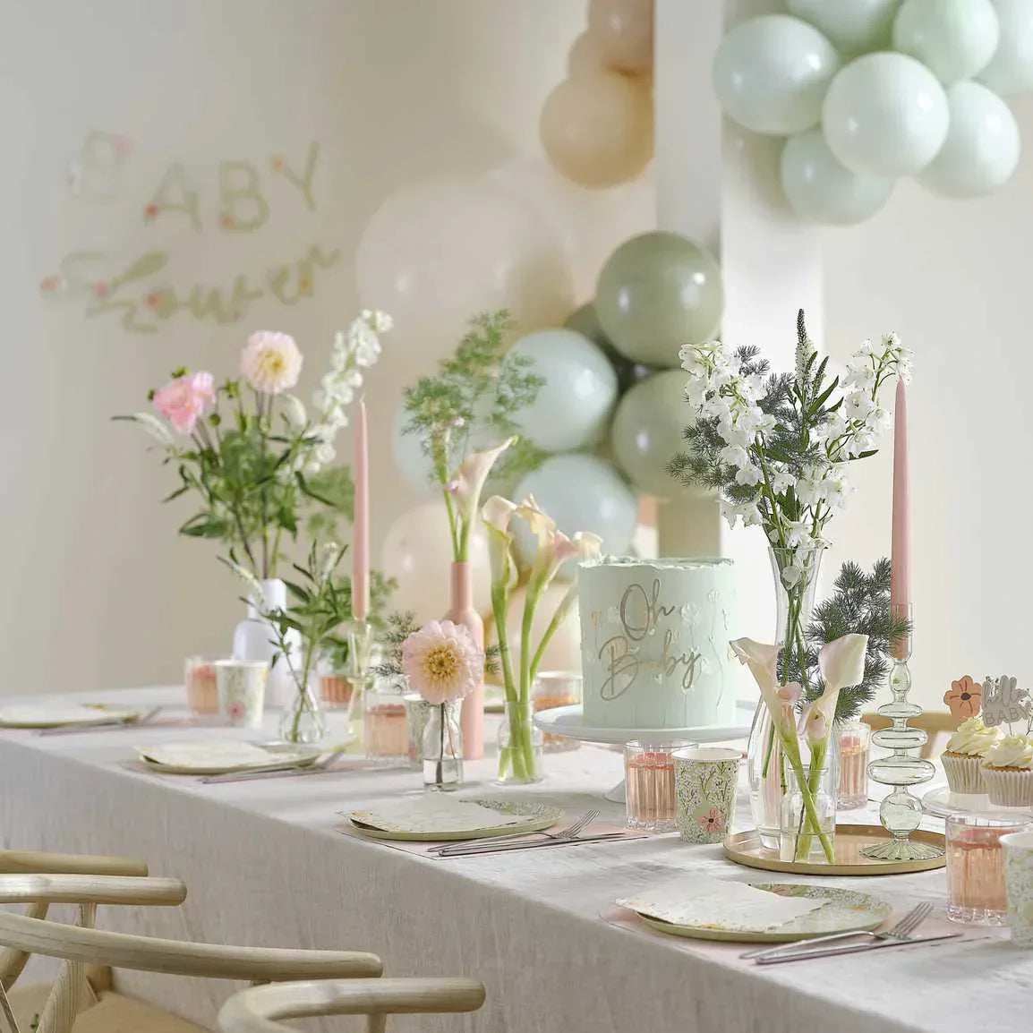 Ginger Ray® Baby Shower Mummy to Be Sash Floral - Image 4