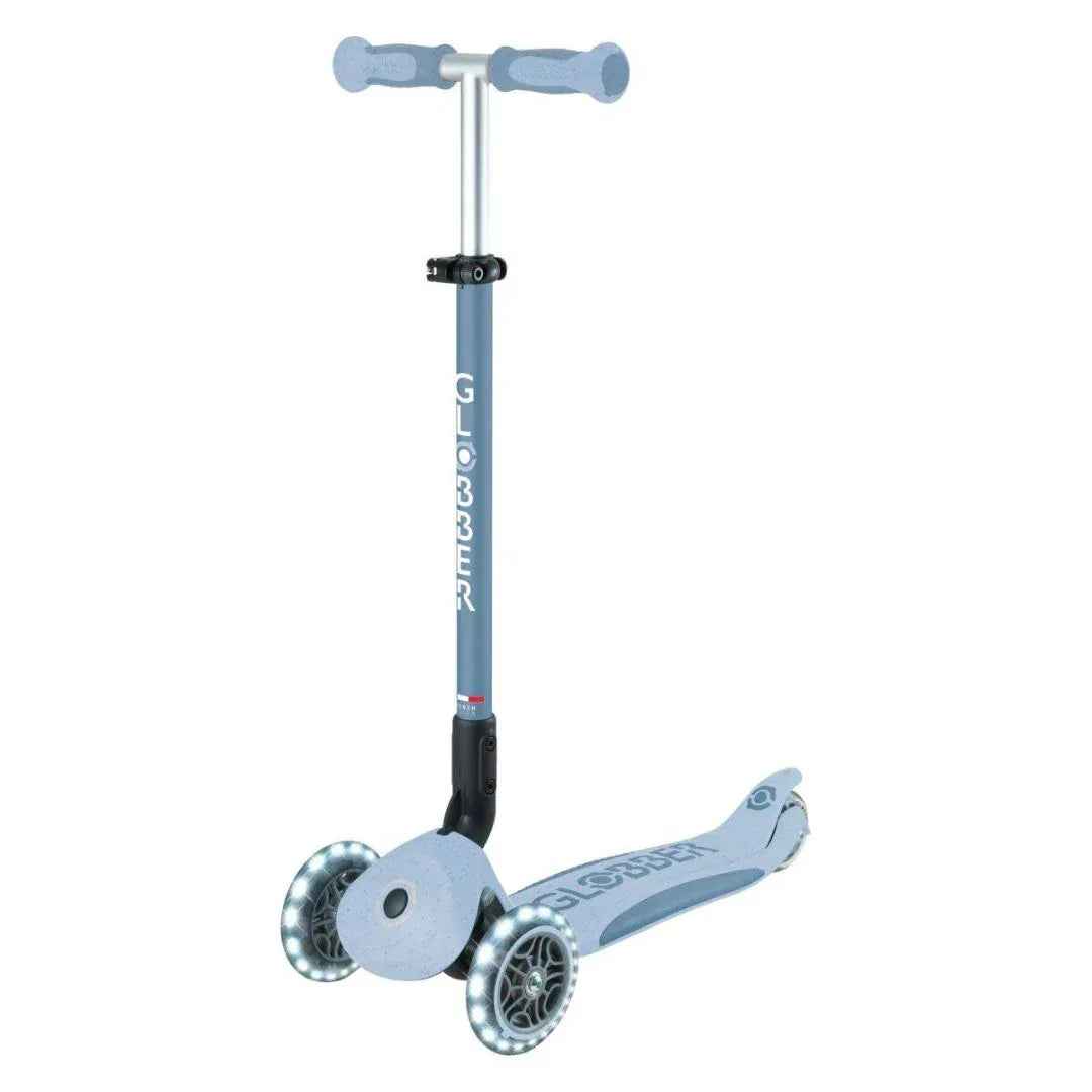 Globber® GO UP deluxe 360° Foldable Scooter with Light-Up Wheels Blueberry - Image 12