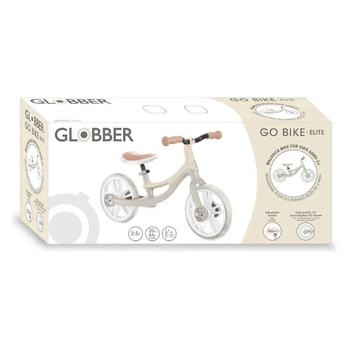 Globber® Poganjalec Go Bike Elite Beige - Image 5