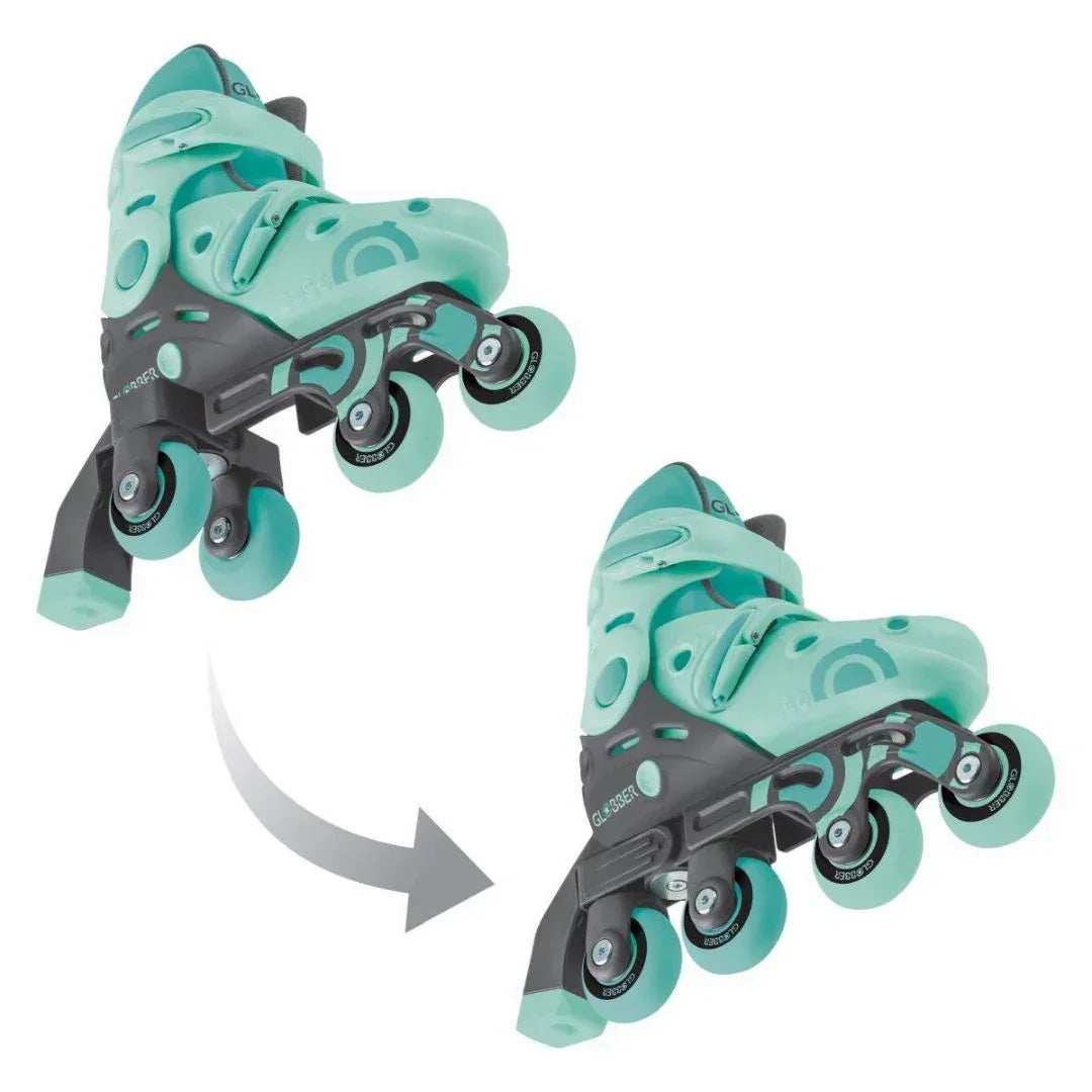 Globber® Roller Skates Learning 2in1 XS/S: 26-29 Mint - Image 7