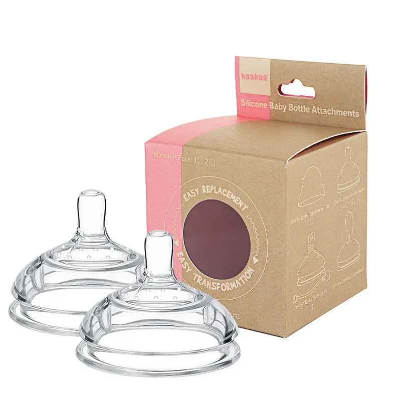 Haakaa® Silicone Bottle Anti-Colic Nipple Generation 3 (L) - Image 2