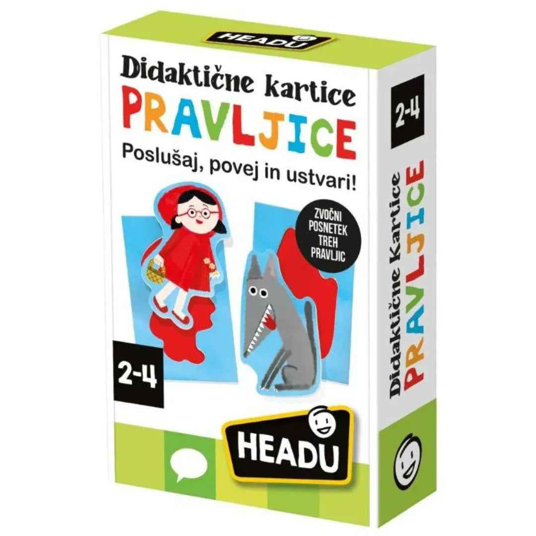 Headu® Didaktične kartice Pravljice SLO