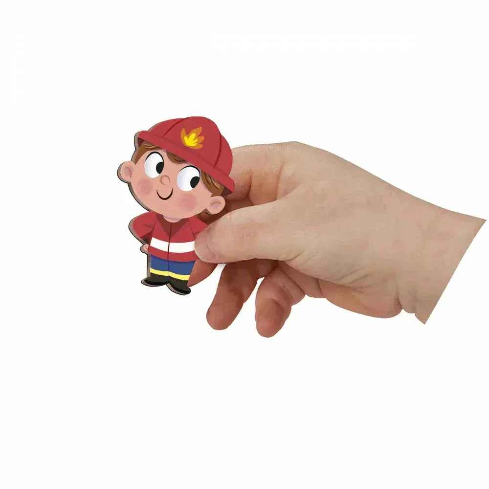 Janod® Magnetic Book Firefighters - Image 7