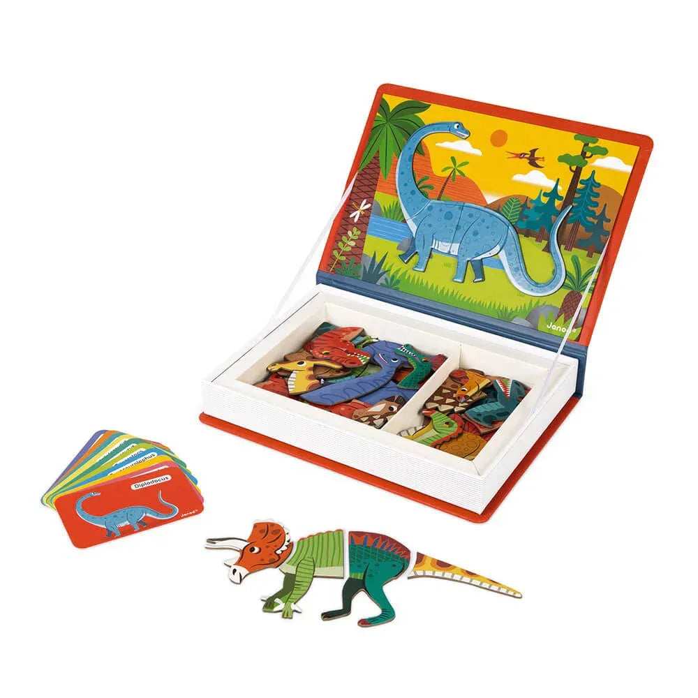 Janod® Magnetic Game Dinosaurs - Image 2
