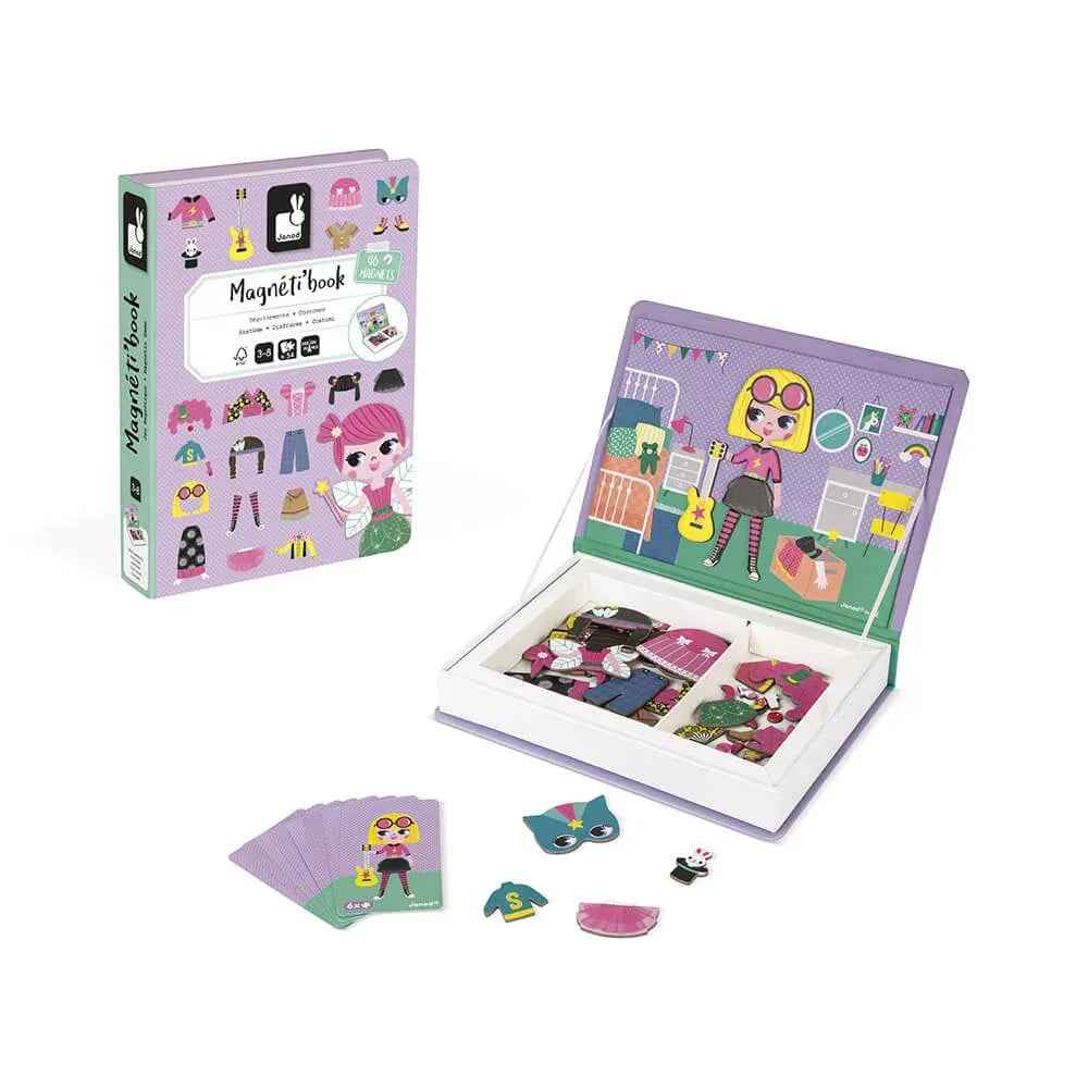Janod® Magnetic Game Girl's costumes - Image 2