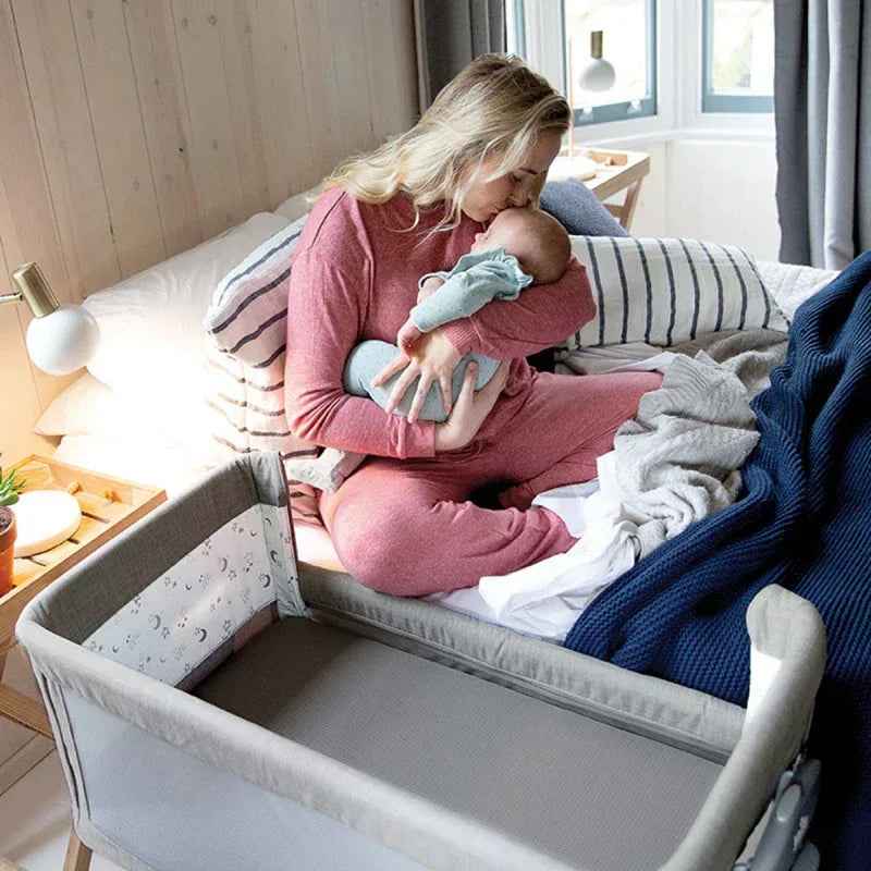 Joie® Gliding bedside crib Roomie™ Glide Almond - Image 11