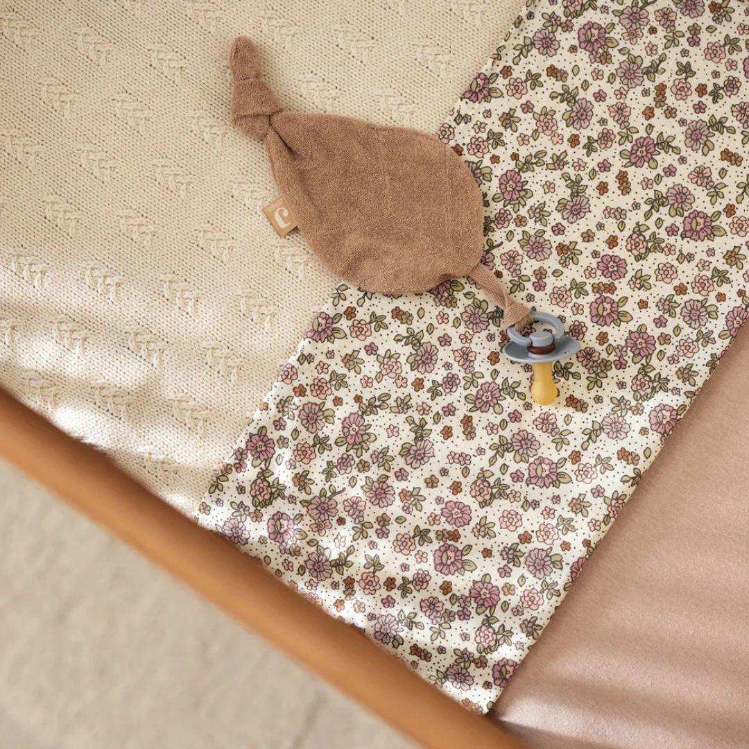 Jollein® Crib Fitted Sheet 40/50x80/90 Wild Rose - Image 4