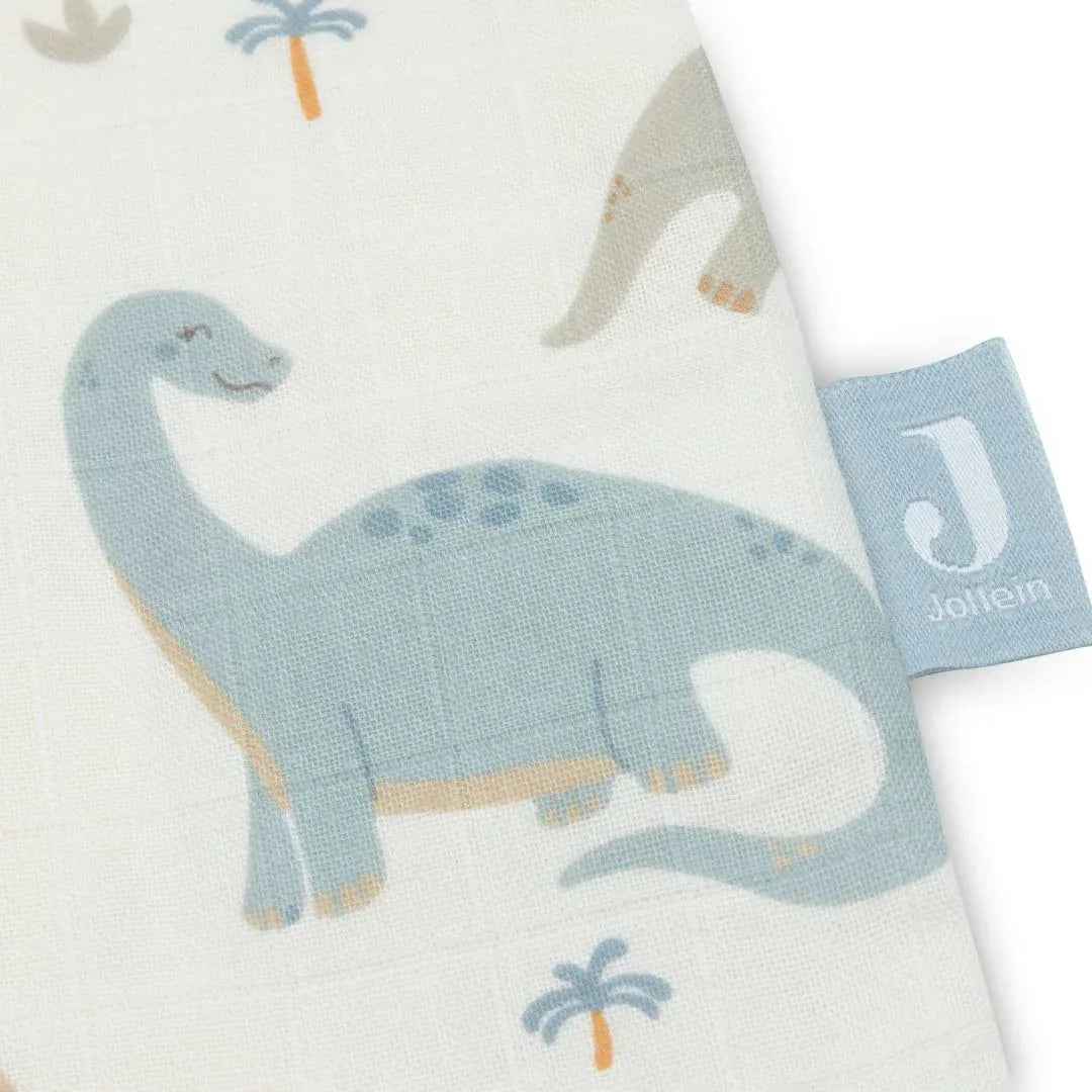 Jollein® Baby Sleeping Bag Muslin 90cm TOG 0.5 Roarsome - Image 3