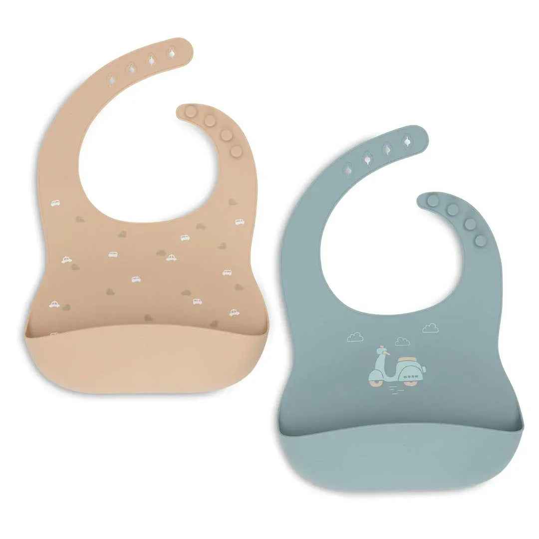 Jollein® Bib Silicon 2x On The Go