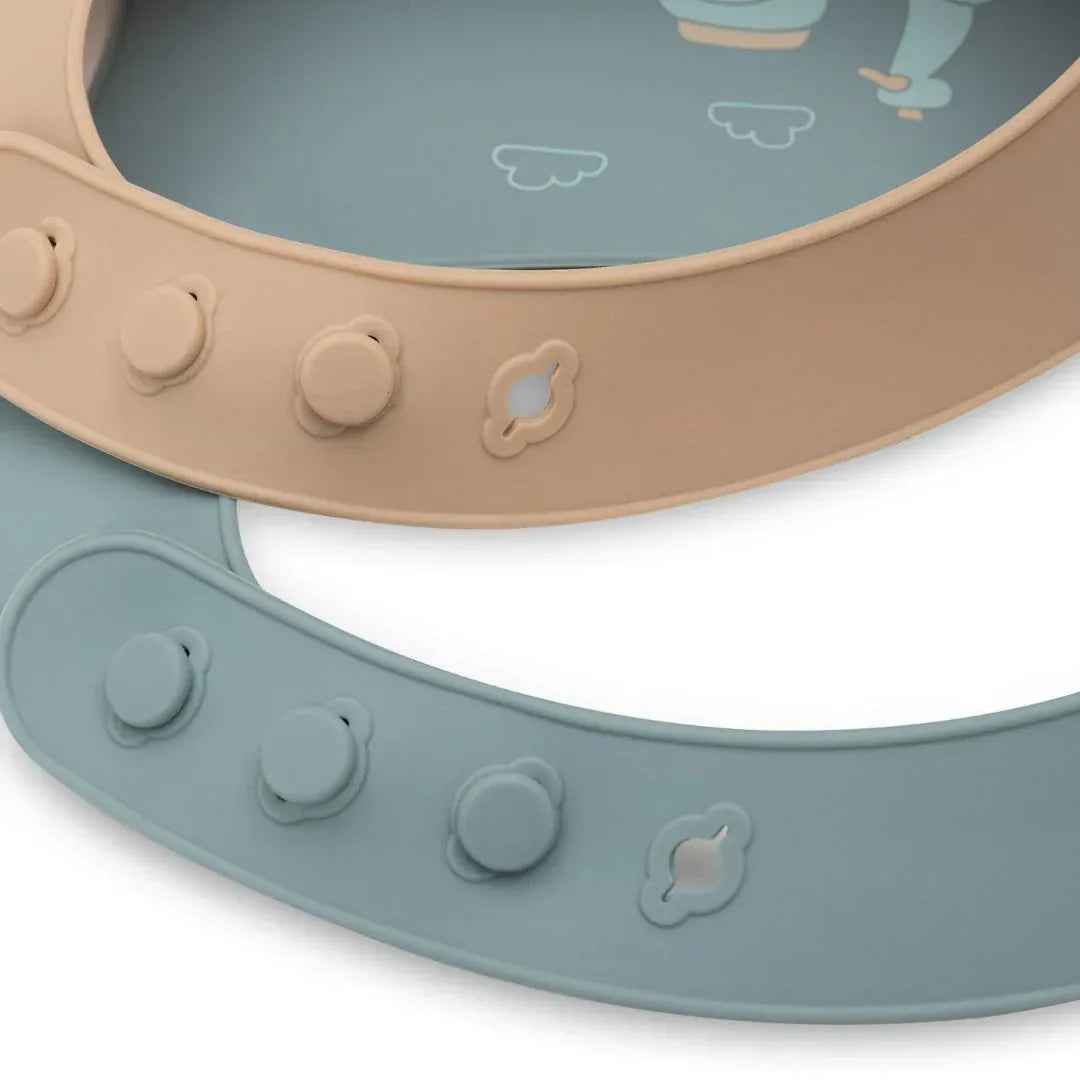 Jollein® Bib Silicon 2x On The Go - Image 2