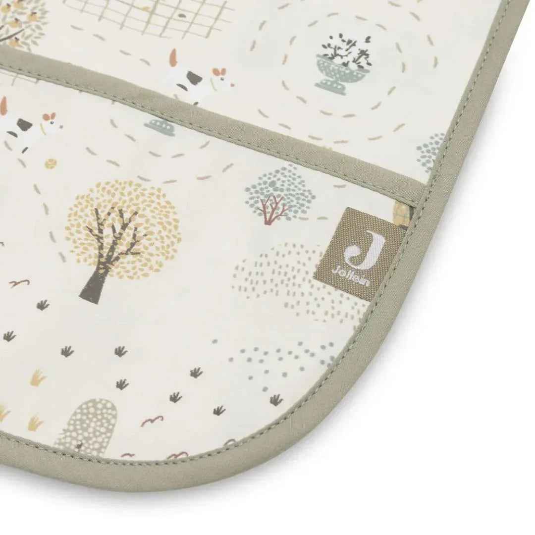 Jollein® Waterproof Bib with Sleeves Tiny Park - Image 3