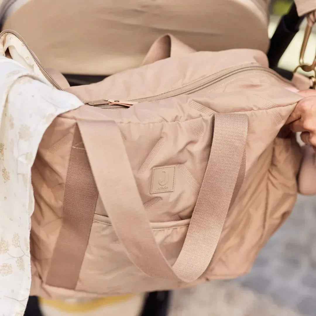 Jollein® Changing Bag Embossed Milky Coffee - Image 2