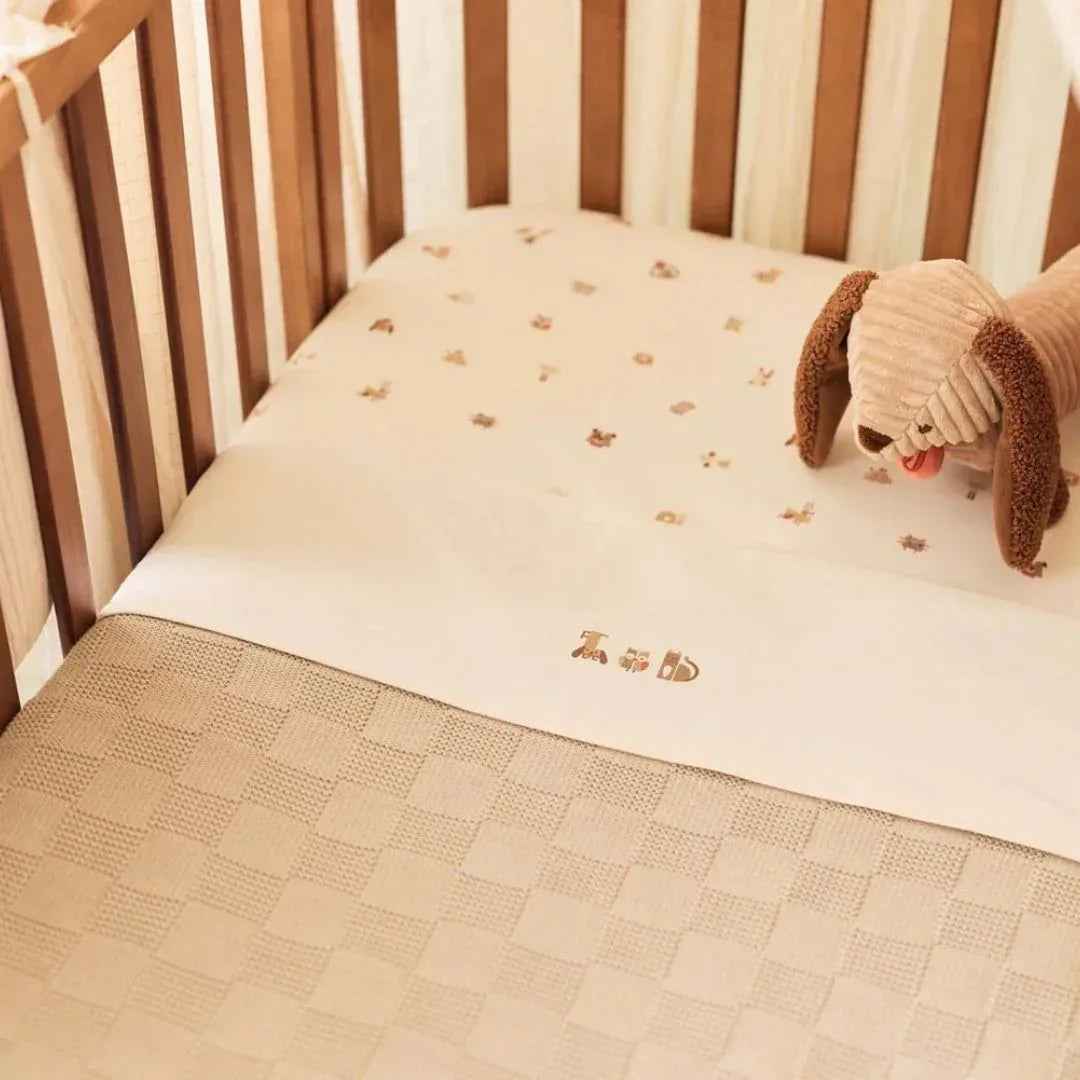 Jollein® Fitted sheet 60x120cm Animal Friends - Image 4