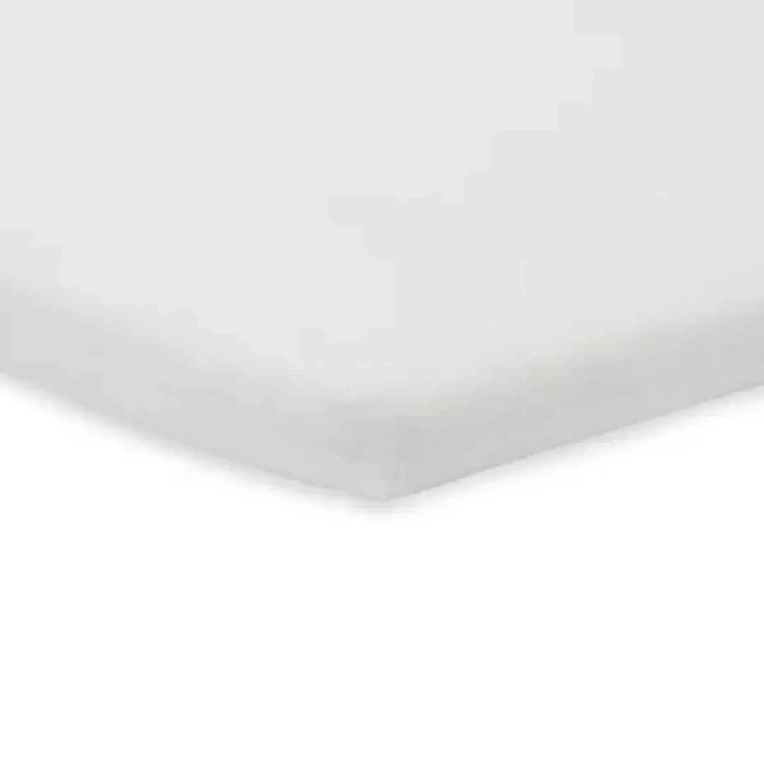 Jollein® Fitted Sheet Jersey 40/50x80/90 White 2 Pack - Image 2