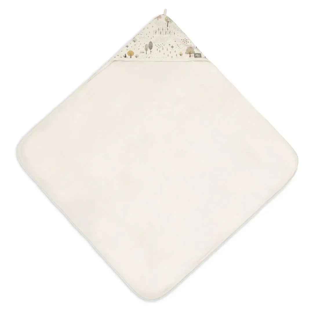 Jollein® Hooded baby towel Tiny Park 75x75 - Image 3