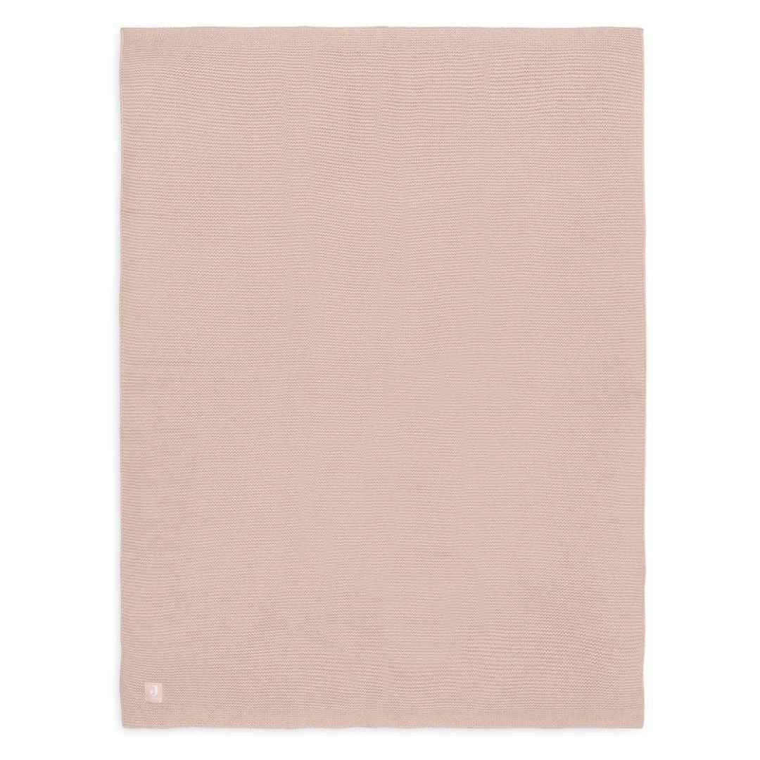 Jollein® Knitted Baby Blanket Basic Knit Wild Rose 75x100 cm - Image 2