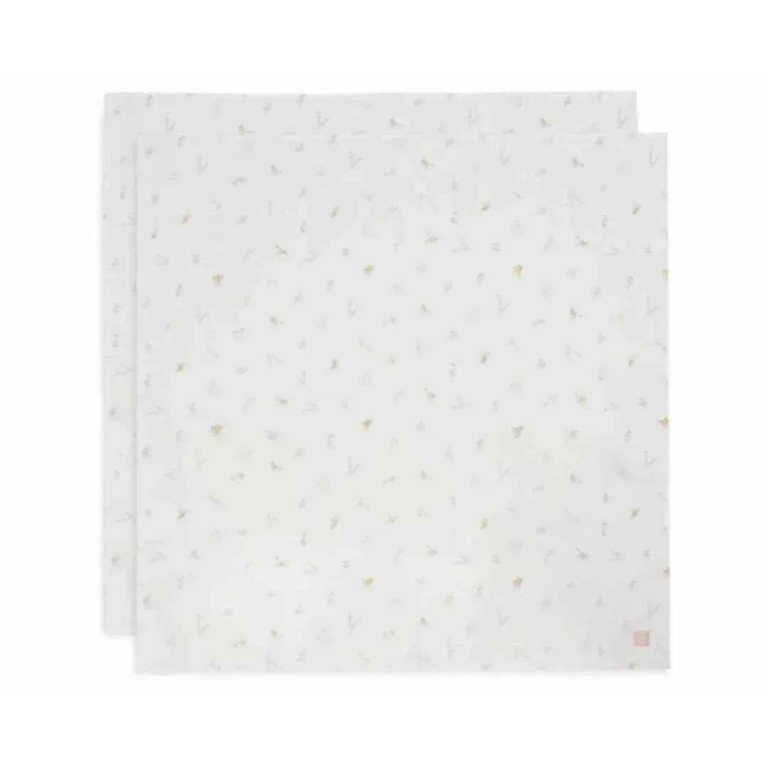Jollein® Muslin multi cloth small 115x115 Lovely Birds (2pack)