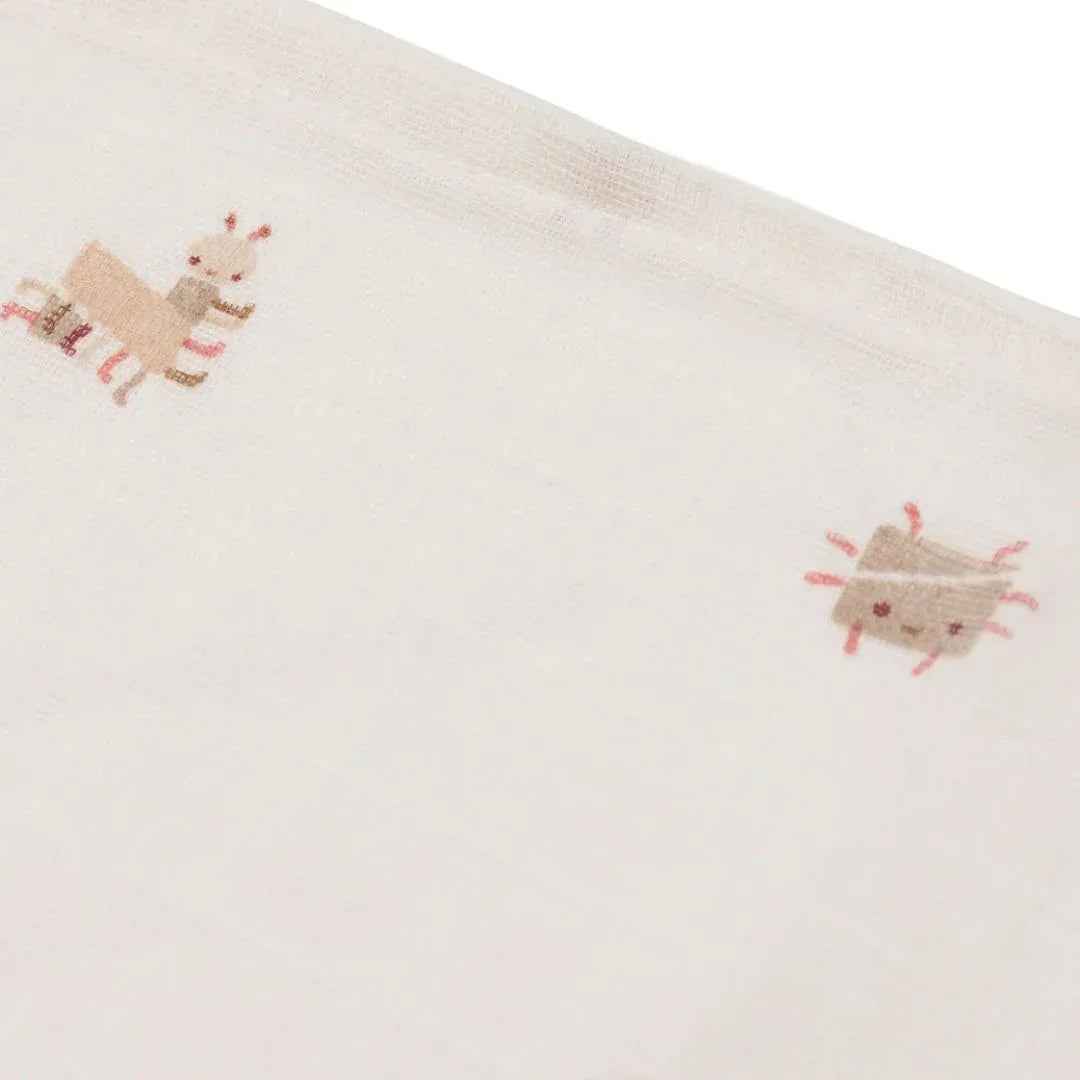 Jollein® Set of 3 muslin cloths Animal Friends 31x31 cm - Image 3