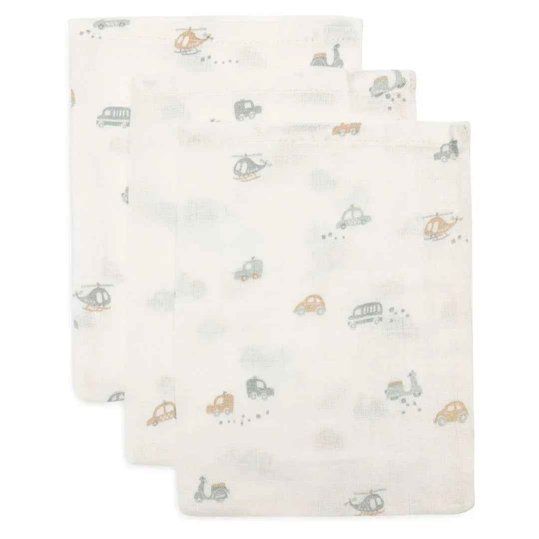 Jollein® Washcloths Muslin On The Go (3pack) - Image 3
