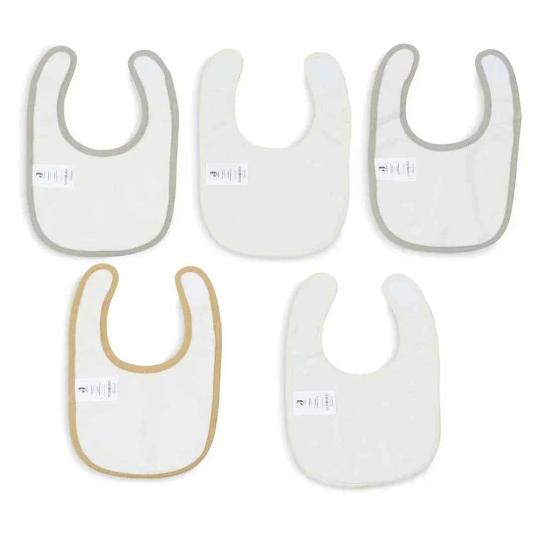 Jollein® Waterproof Bibs Tiny Park 5 pcs - Image 3