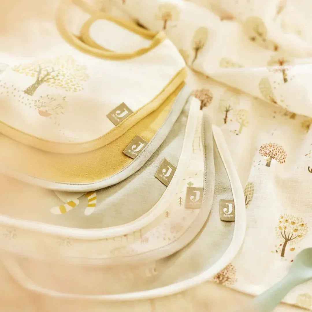 Jollein® Waterproof Bibs Tiny Park 5 pcs - Image 6