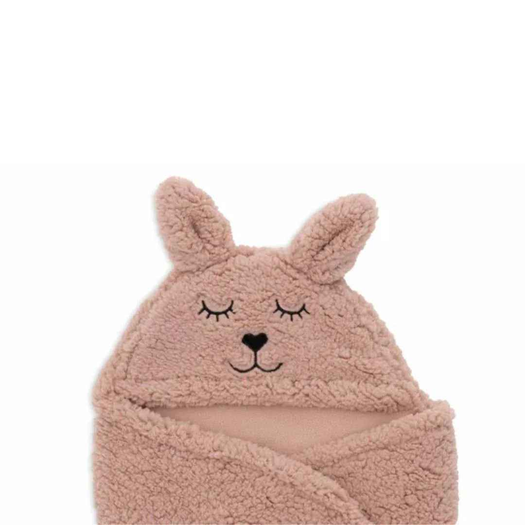 Jollein® Wrap blanket Bunny Wild Rose 105x100 - Image 5