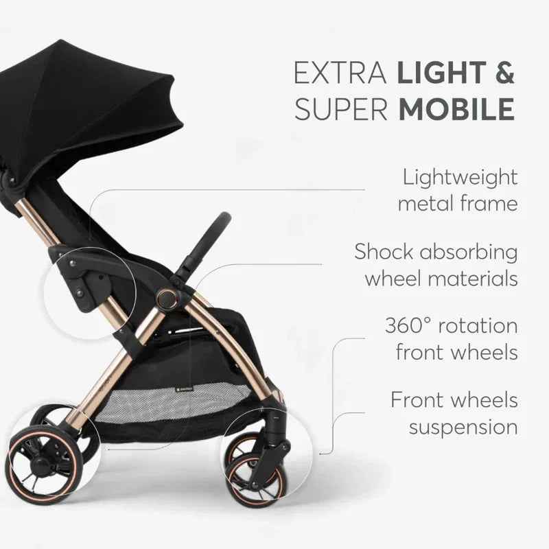 KikkaBoo® Autofolding pushchair Eden Army Green - Image 6