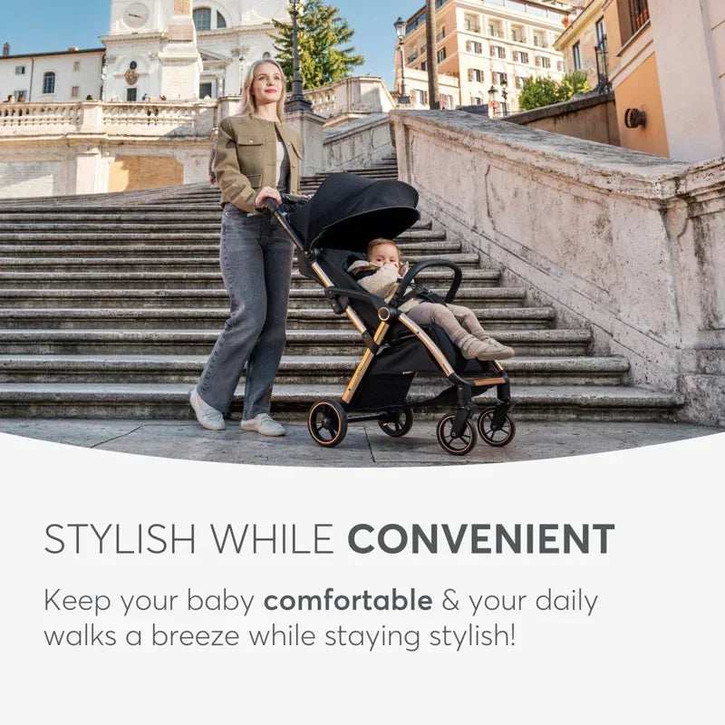 KikkaBoo® Autofolding pushchair Eden Beige - Image 10