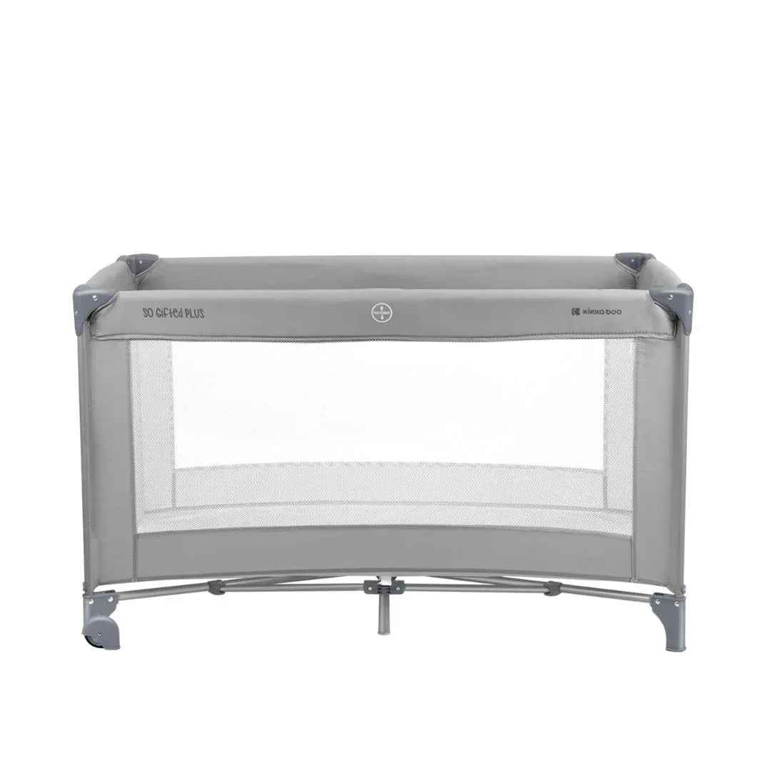 KikkaBoo® Baby cot 2 levels 125x65 So Gifted PLUS Grey - Image 14