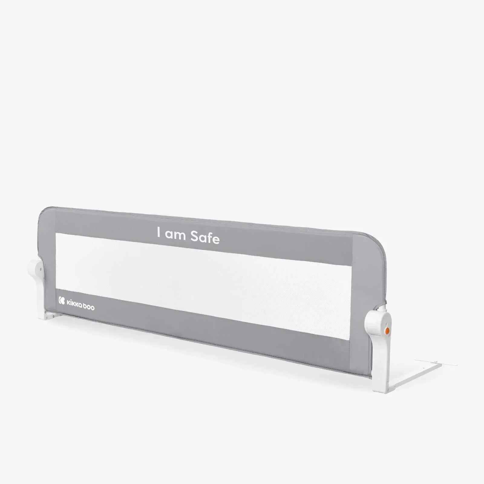 KikkaBoo® Bed rail I am Safe 150cm Grey