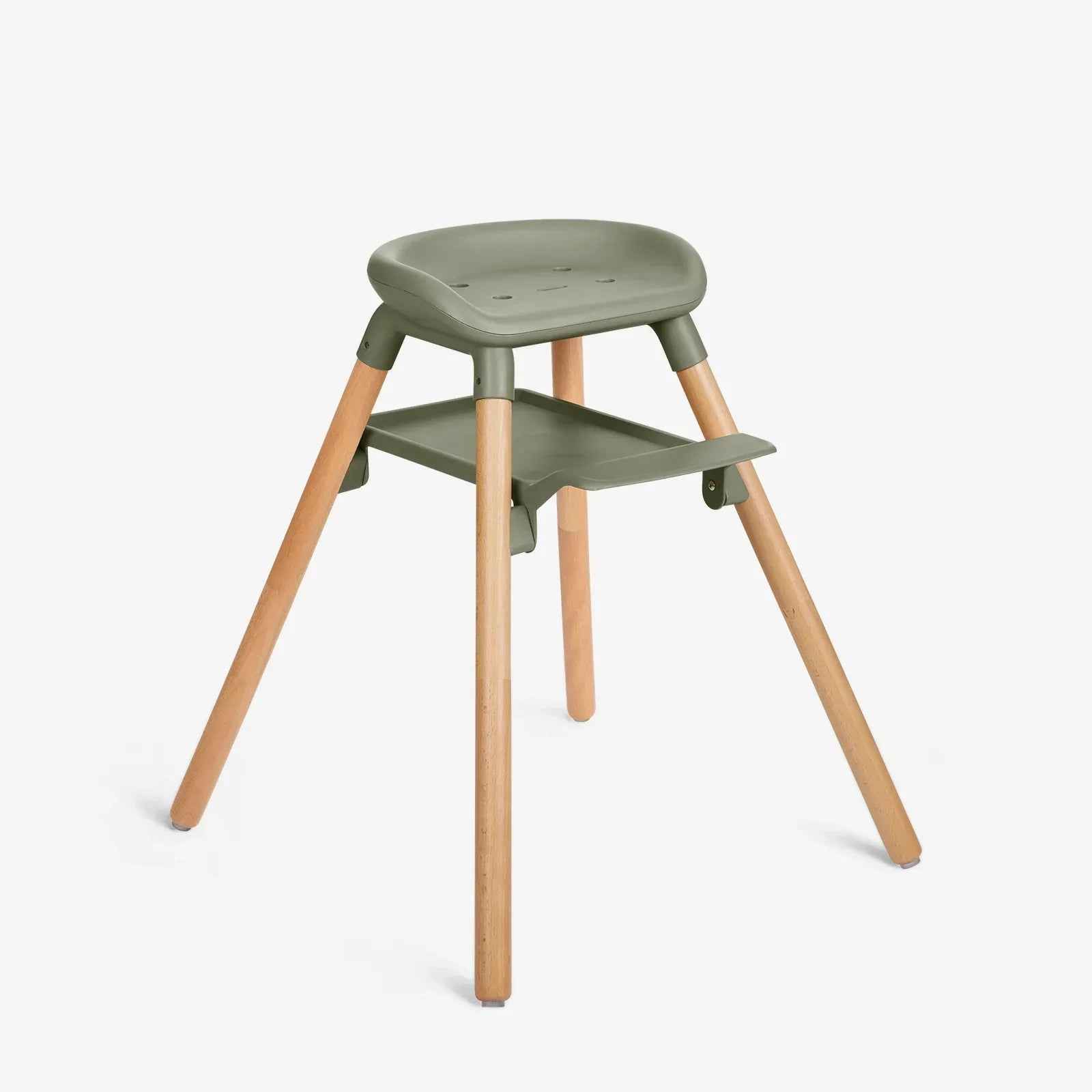KikkaBoo® Highchair 2in1 Woody Army Green - Image 3
