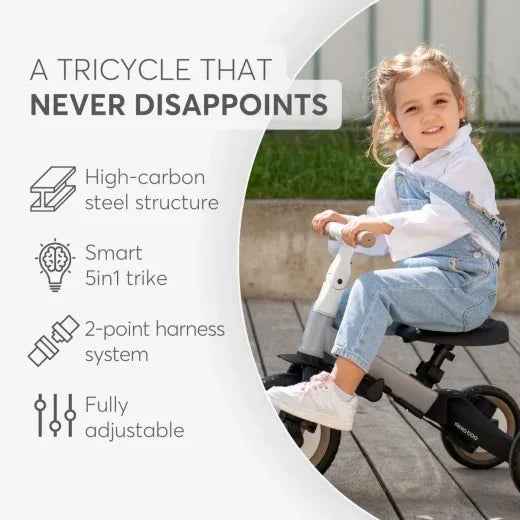 KikkaBoo® Tricycle 5in1 Flip Army Green - Image 16
