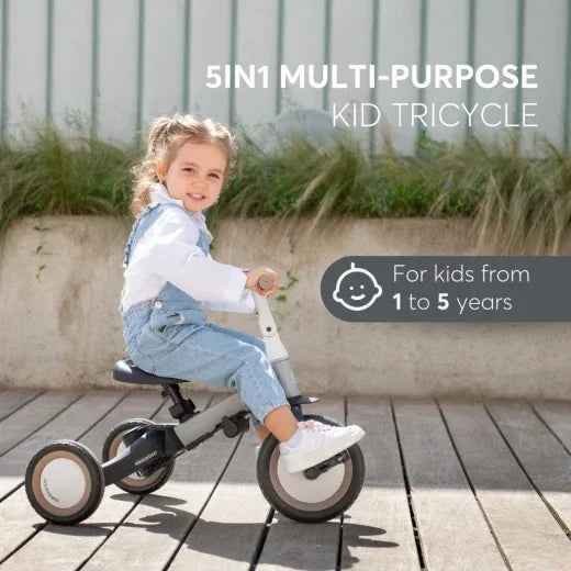 KikkaBoo® Tricycle 5in1 Flip Black - Image 19