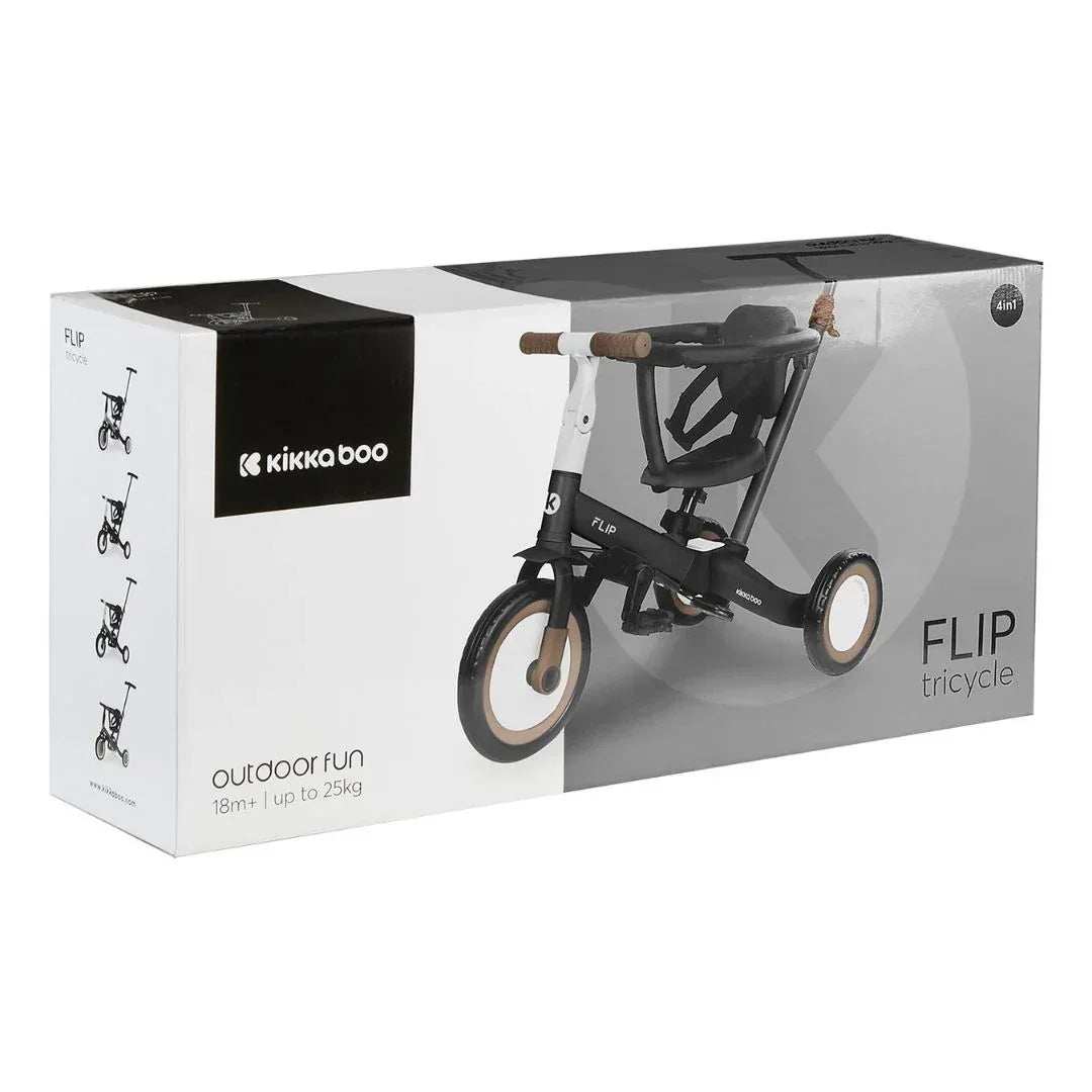 KikkaBoo® Tricycle 5in1 Flip Black - Image 9
