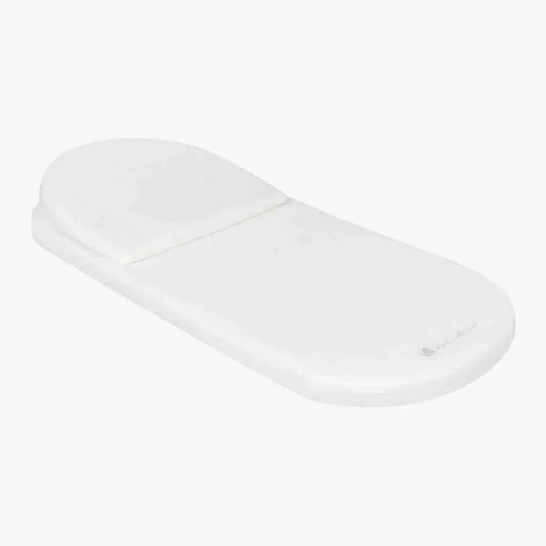 KikkaBoo® Carrycot Mattress with Pillow Airknit White 80 × 35 cm - Image 2