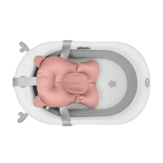 KikkaBoo® Bath Support Pillow Bear Blush - Image 2