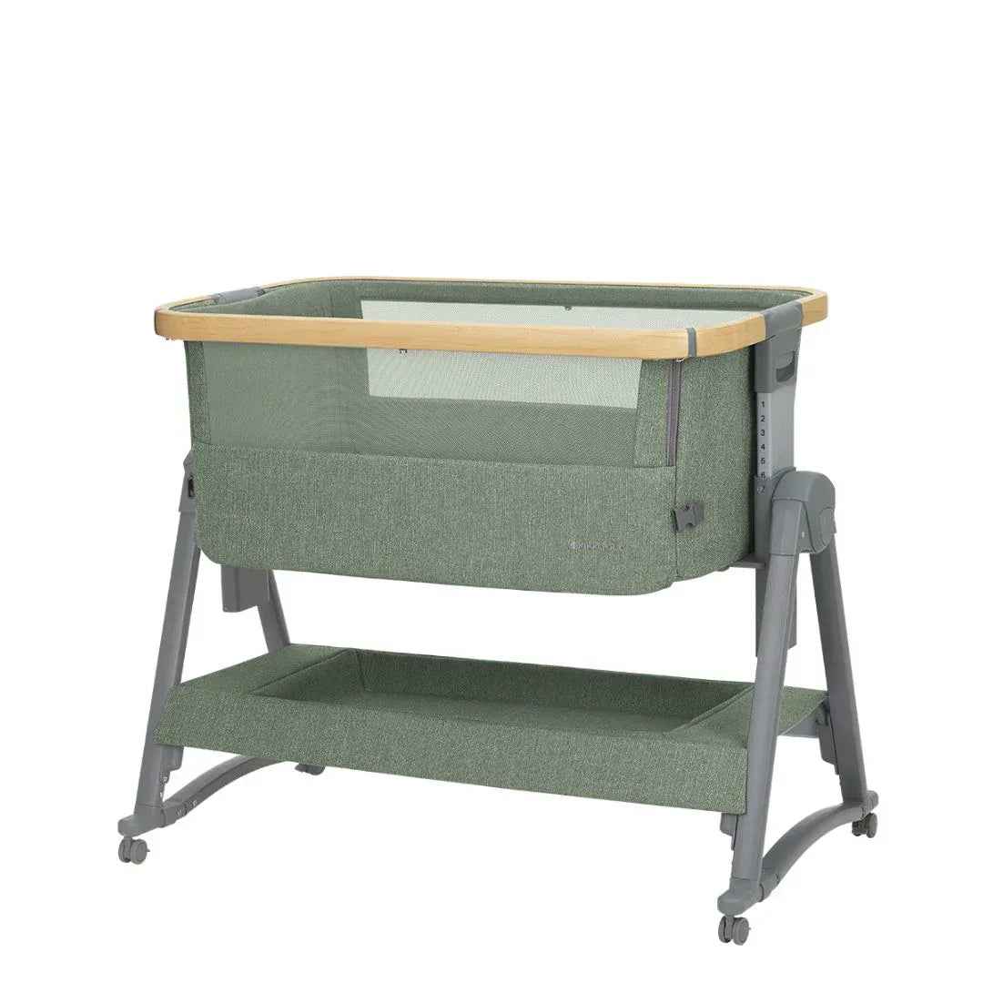 KikkaBoo® Bedside crib Nanna 2 Army Green - Image 2