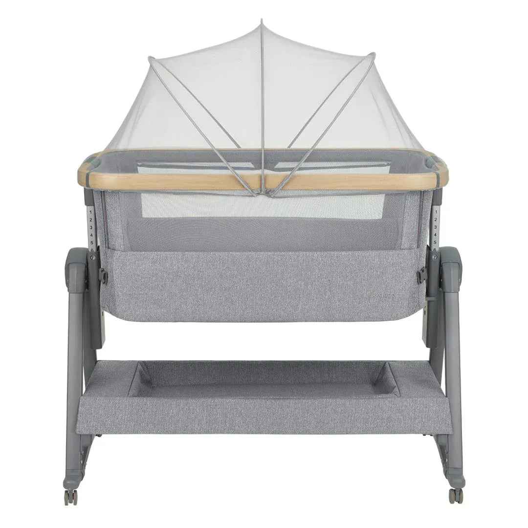 KikkaBoo® Bedside crib Nanna 2 Grey - Image 3