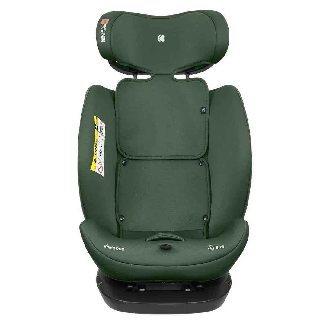 KikkaBoo® Car seat 360° i-Explore 2 i-SIZE (40-150 cm) Army Green - Image 4