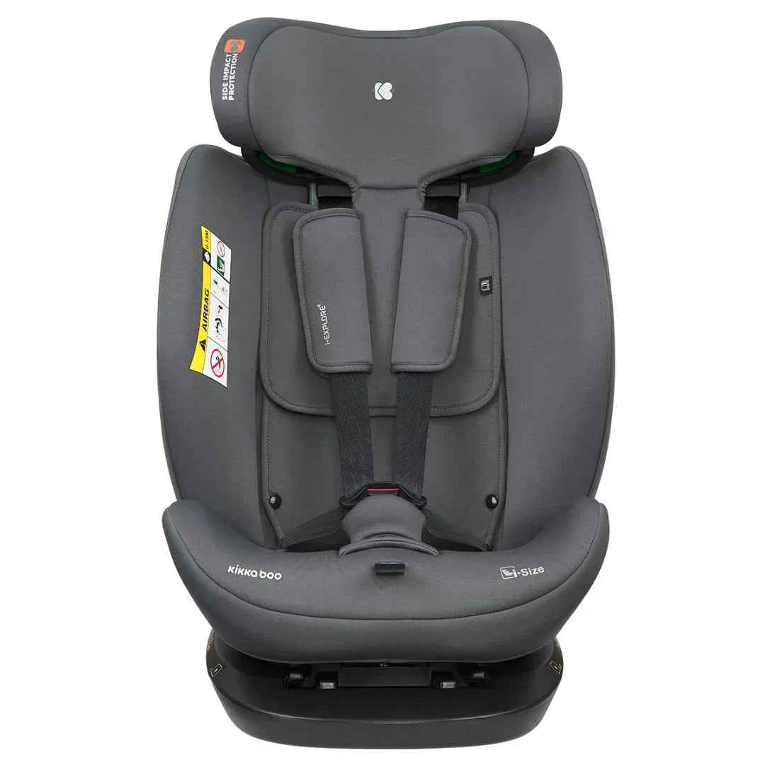 KikkaBoo® Car seat 360° i-Explore 2 i-SIZE (40-150 cm) Grey - Image 3