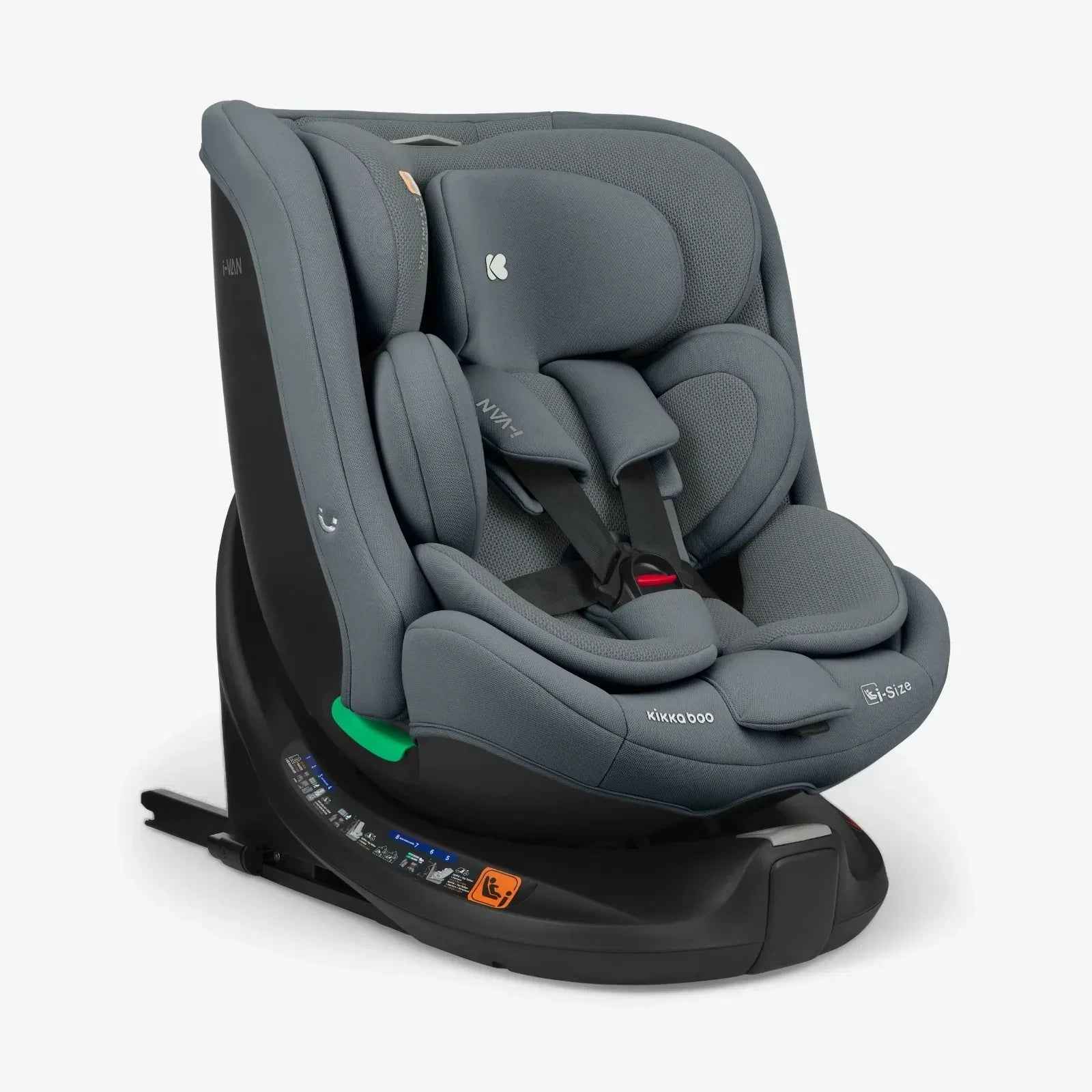 KikkaBoo® Car seat 360°  i-Van i-SIZE (40-150 cm) Dark Grey