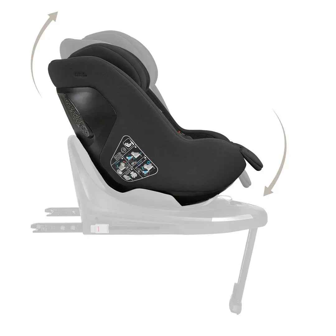 KikkaBoo® i-Class Plus i-SIZE Car Seat (40-105 cm) Noir - Image 10