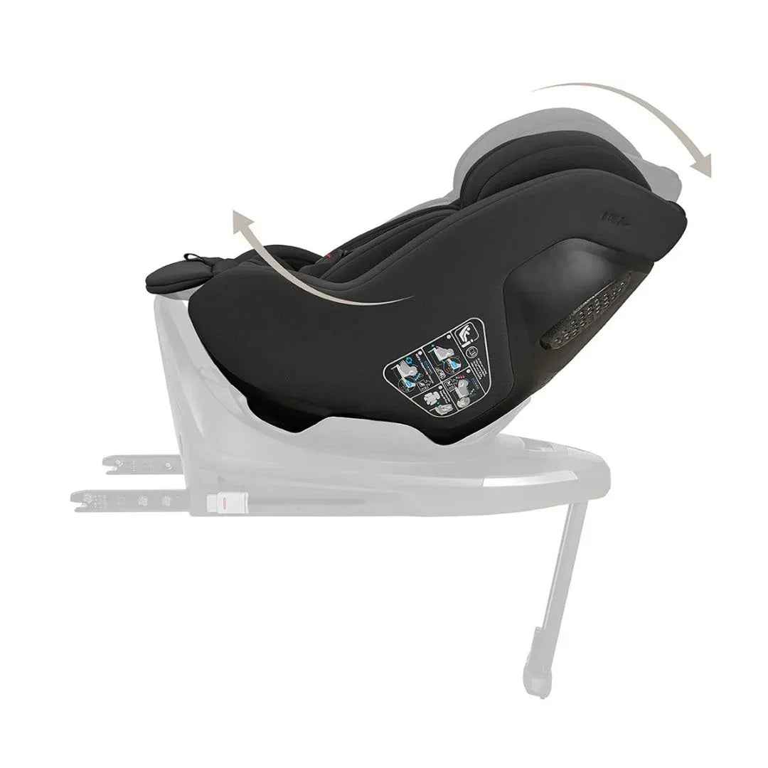 KikkaBoo® i-Class Plus i-SIZE Car Seat (40-105 cm) Noir - Image 9