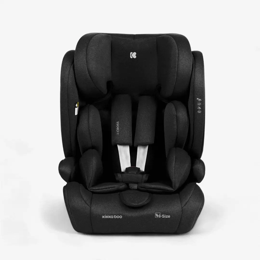KikkaBoo® Car seat i-Cross i-SIZE (76-150 cm) Black - Image 3