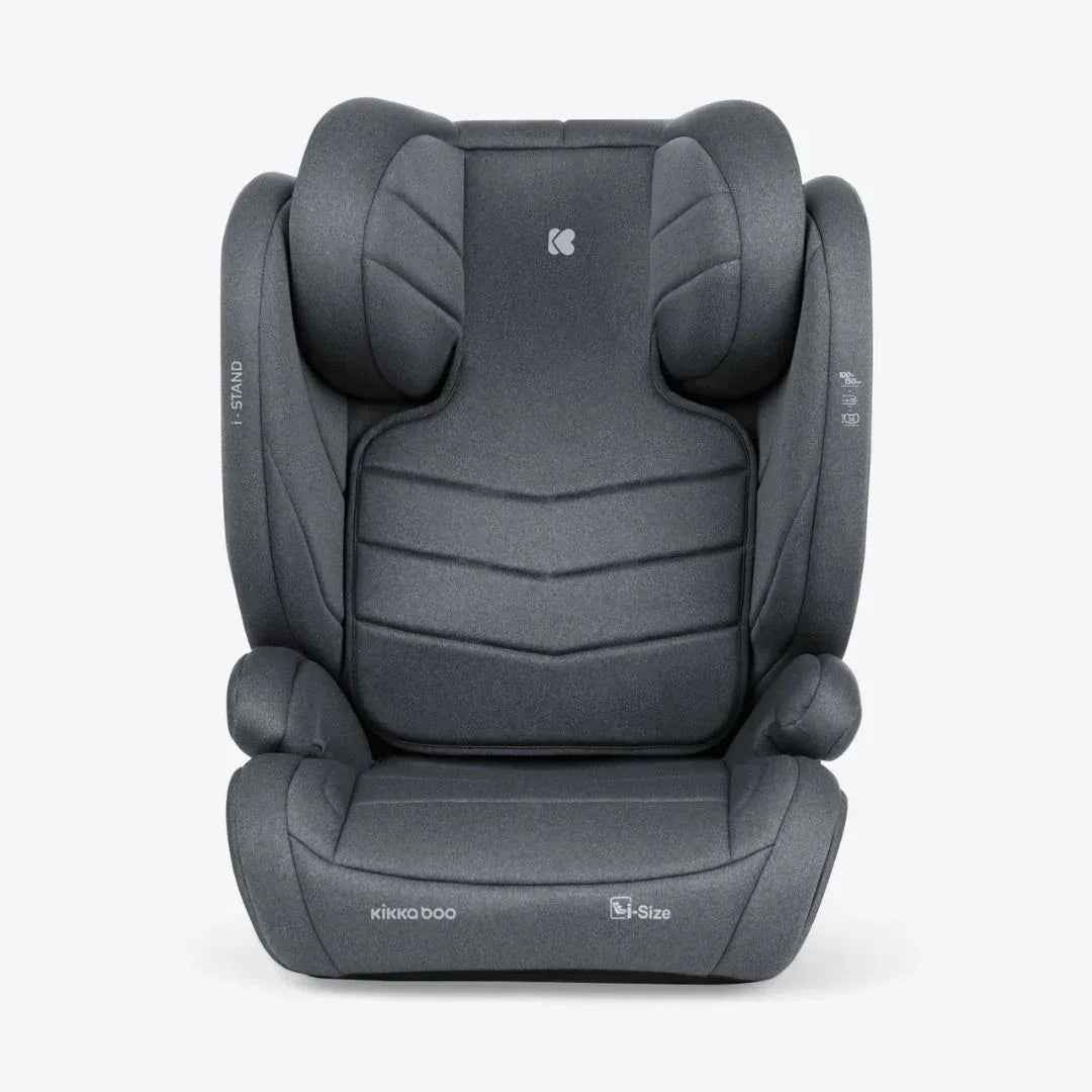 KikkaBoo® Car seat i-Stand i-SIZE (100-150 cm) Dark Grey - Image 2