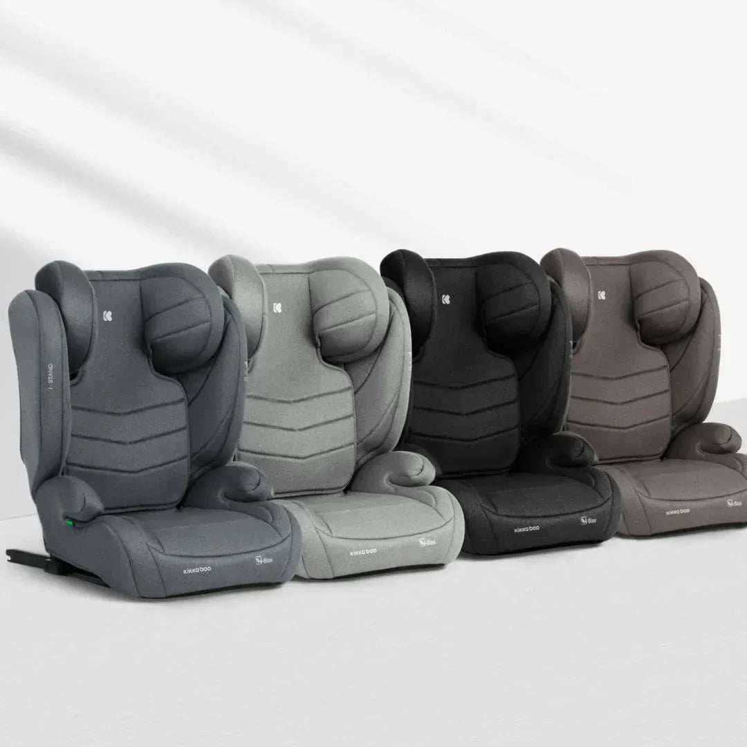 KikkaBoo® Car seat i-Stand i-SIZE (100-150 cm) Light Grey - Image 8