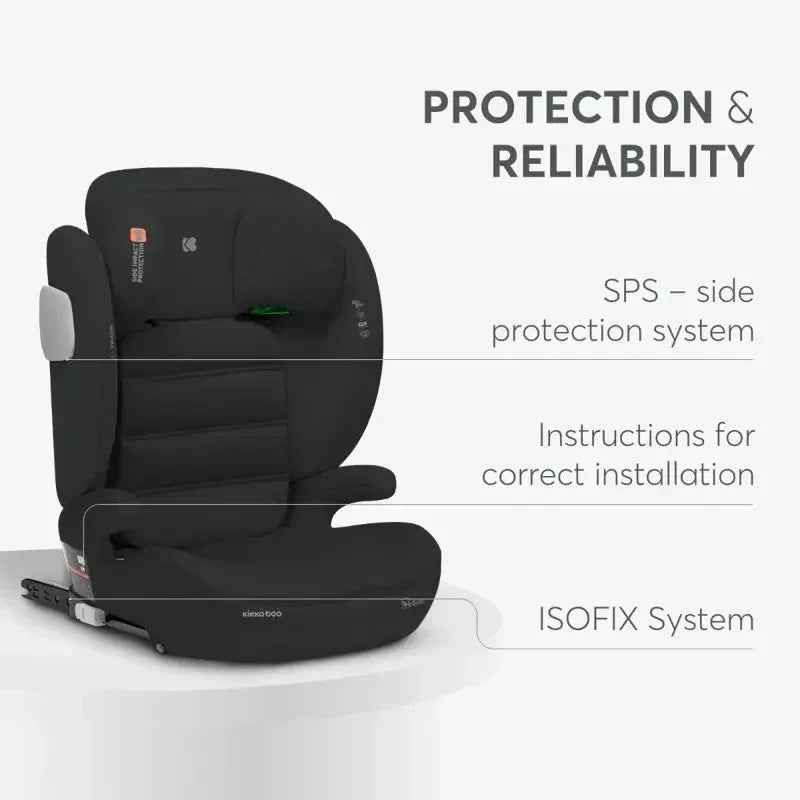 KikkaBoo® Car seat i-Track i-SIZE (100-150 cm) Brown - Image 4