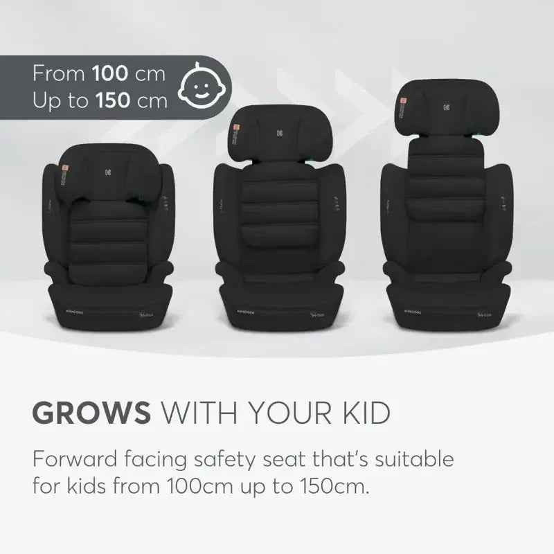 KikkaBoo® Car seat i-Track i-SIZE (100-150 cm) Brown - Image 6